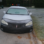 A Pontiac Covered by Frost